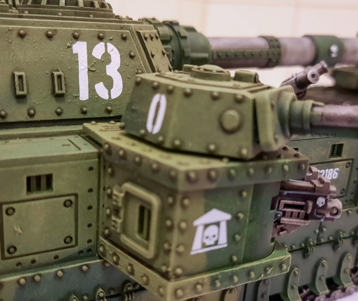 Warhammer 40k, Baneblade, Decals, Tank, Model, painted