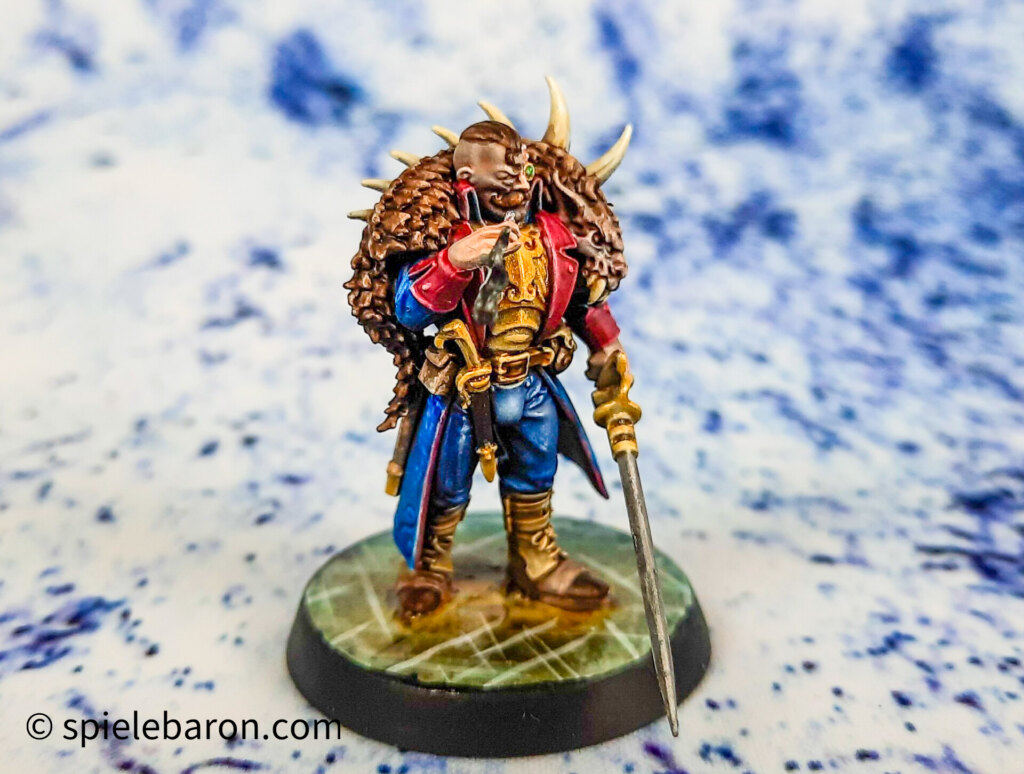 Showcase Foto Blackstone Fortress, bemalte Brettspiel Miniaturen: Janus Draik