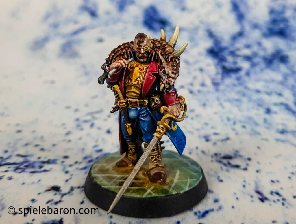 Showcase Foto Blackstone Fortress, bemalte Brettspiel Miniaturen: Janus Draik