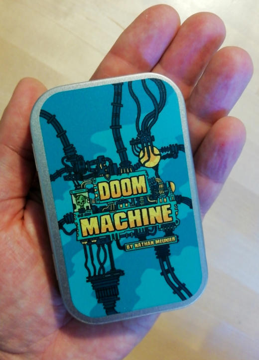 Doom Machine, Würfelspiel, Dice Placement, MiniGame, Solo Spiel
