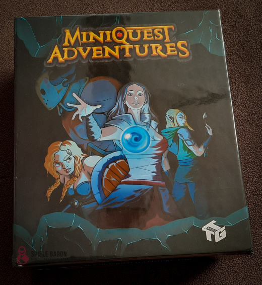 Miniquest Adventures, Brettspiel, DungeonCrawler, Tabletop RPG