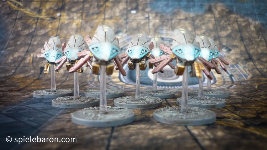 Foto Showcase Core Space First Born: painted Enemy Miniatures: Drones