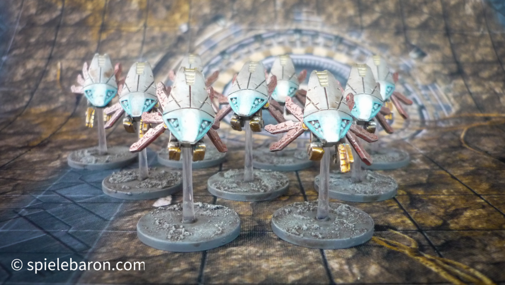 Foto Showcase Core Space First Born: painted Enemy Miniatures: Drohnen