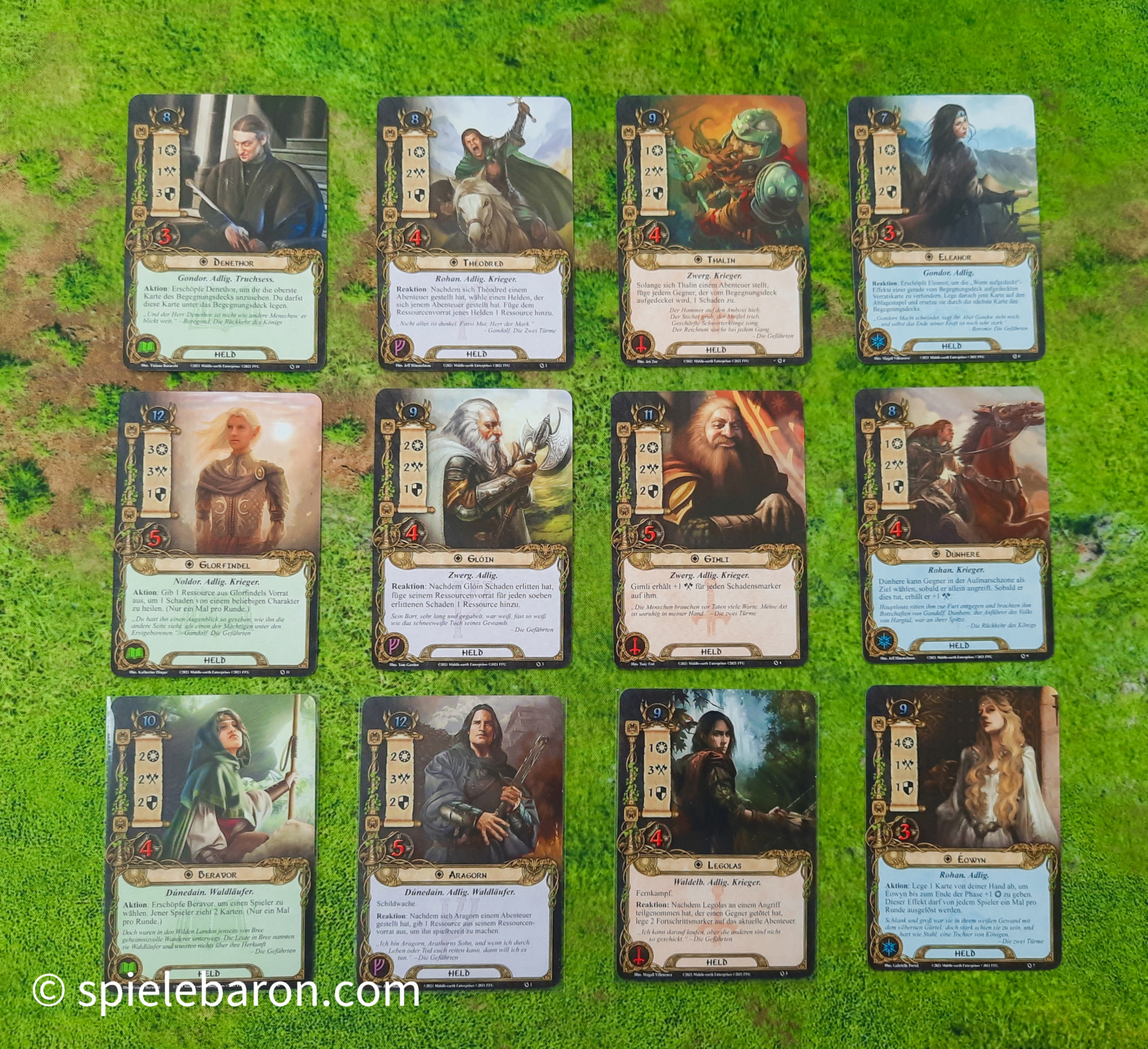 Deckbau extrem Der Herr der Ringe LCG Spiele Baron