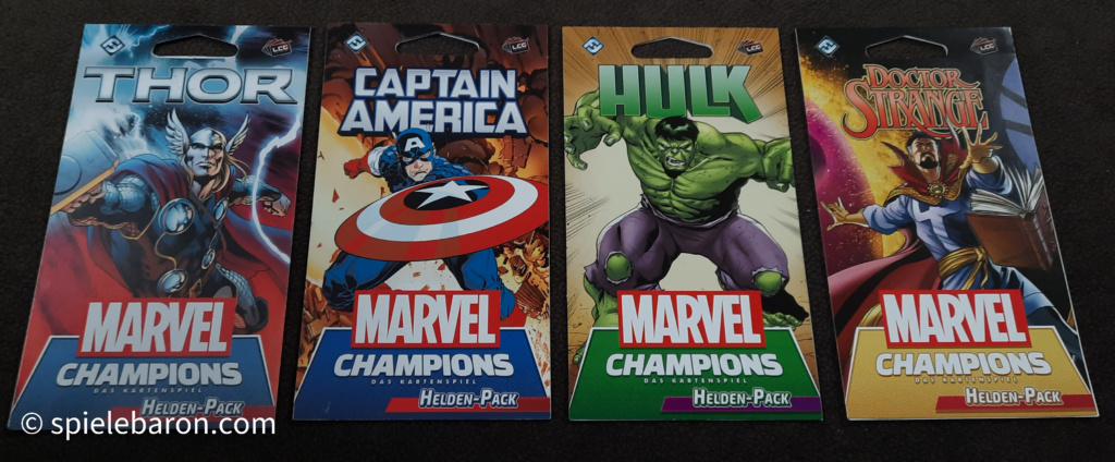 Kartenspiel, Kartenspiel, Marvel Champions, LCG, Helden Packs