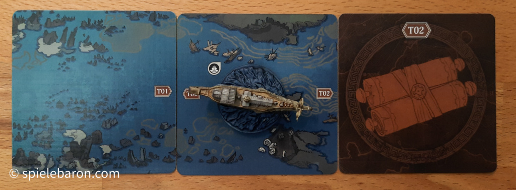 Aeon Trespass: Odyssey - Spielfeld, Exploration, Argo Miniatur