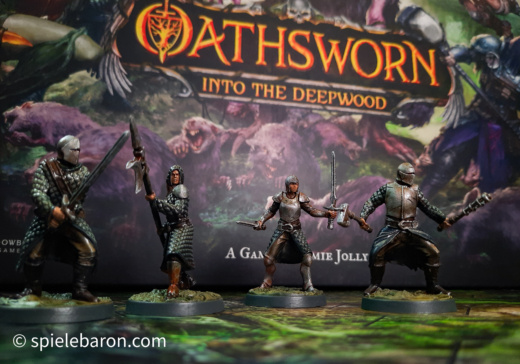 Oathsworn: Support Characters - painted Miniatures