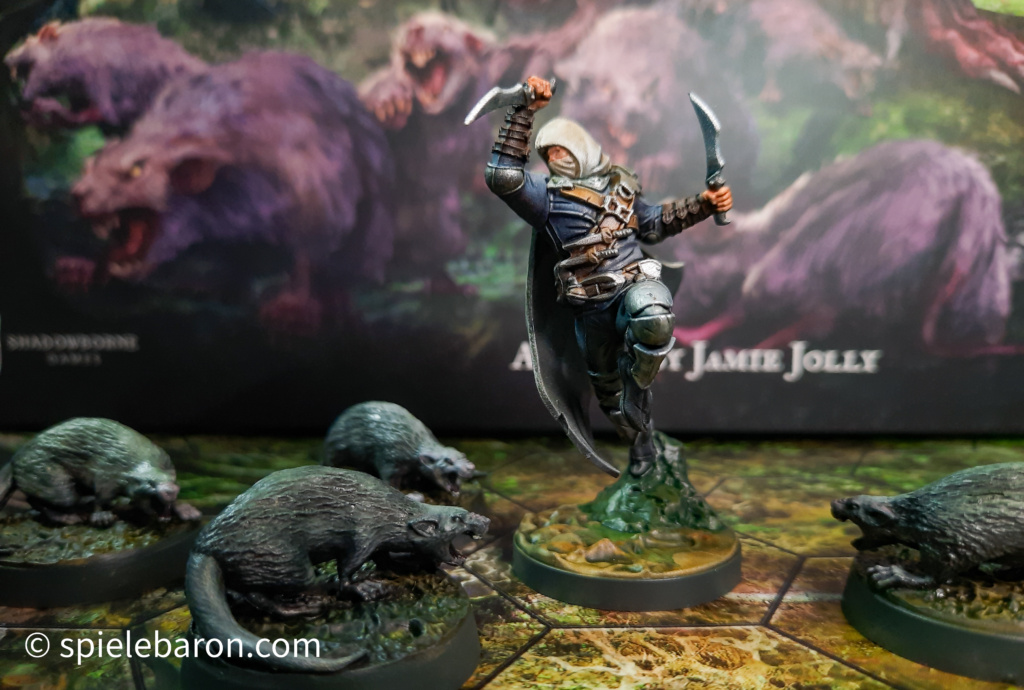 Oathsworn: Cur and Brood Rats - painted Miniatures