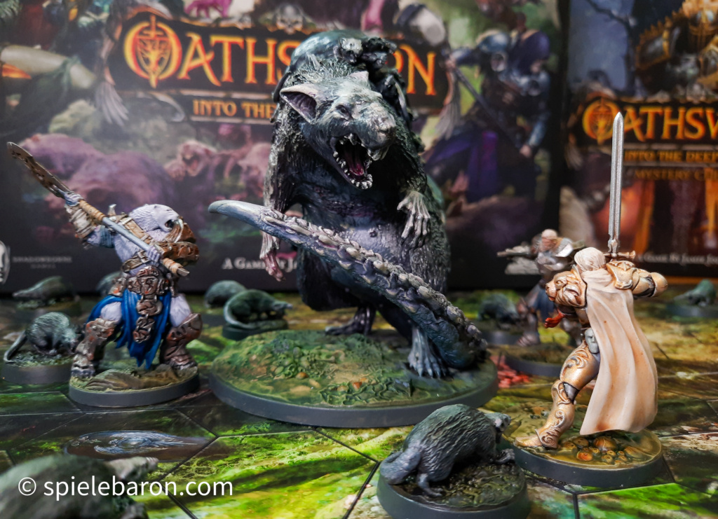 Oathsworn: Broodmother, Ursus Warbear, Warden and Thracian Blade - painted Miniatures