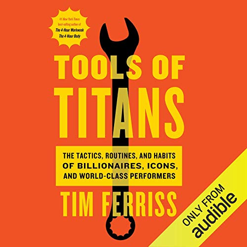 Buch-Cover von Tim Ferris´ Tools of Titans (Englische Ausgabe)